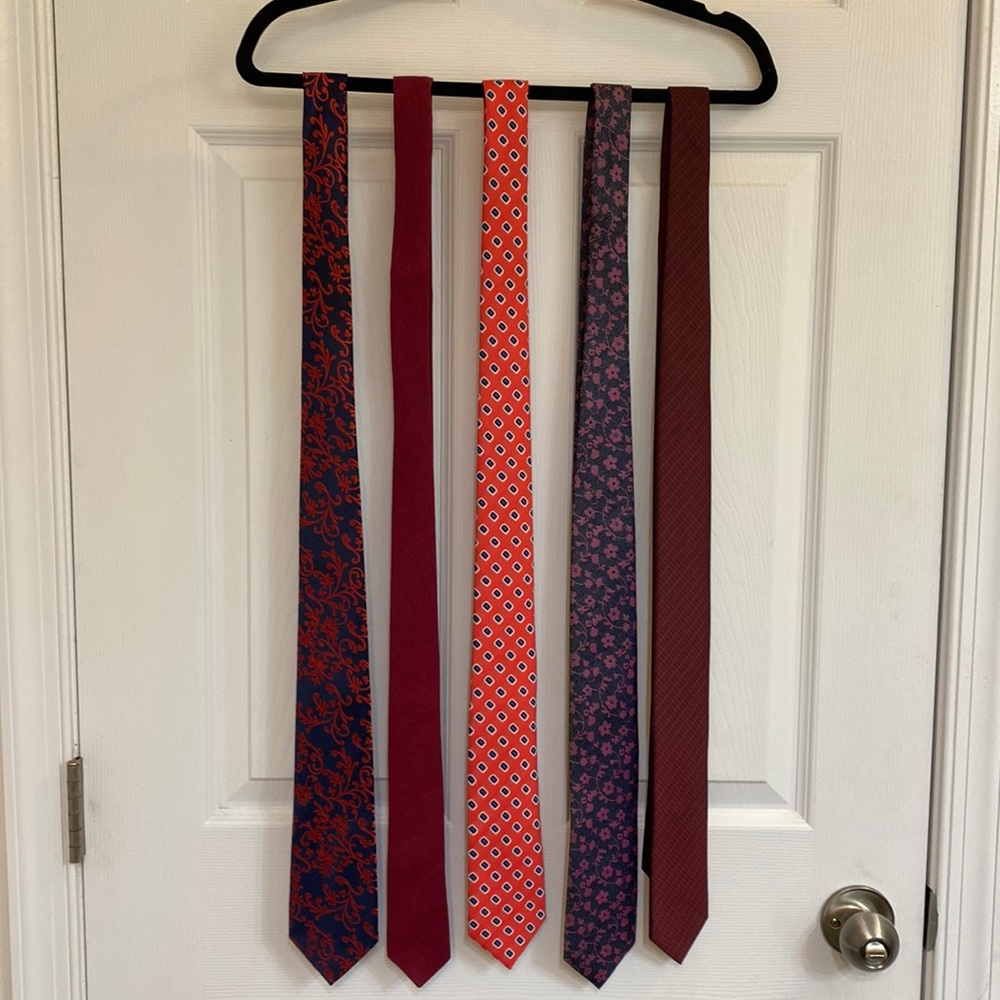 Assorted Men’s Ties - Red Bundle